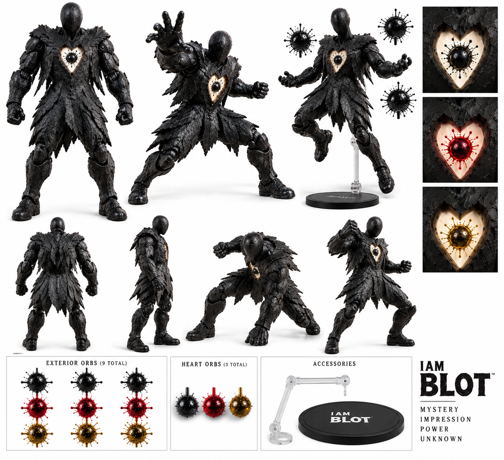 BLOT Action Figure — Official Collector's Edition (Waitlist)