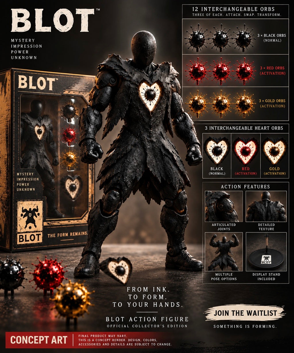 BLOT Action Figure — Official Collector's Edition (Waitlist)