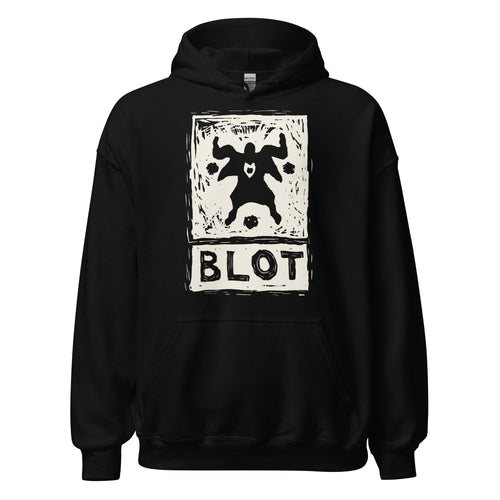 BLOT Activation Hoodie — Normal (Cream on Black)