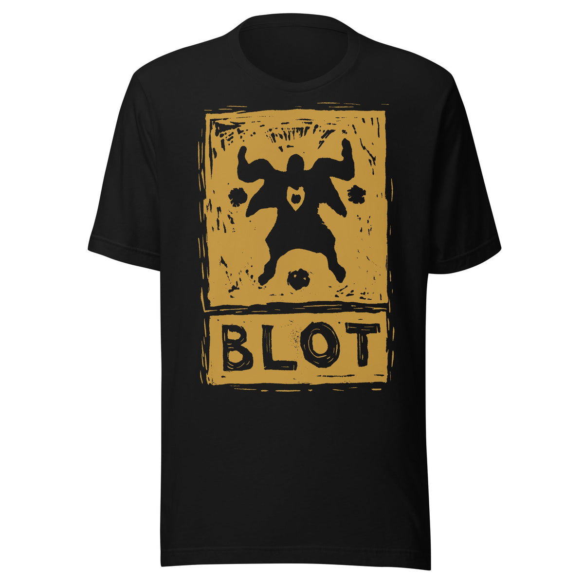 BLOT Activation Tee — Gold Activation (Gold on Black)