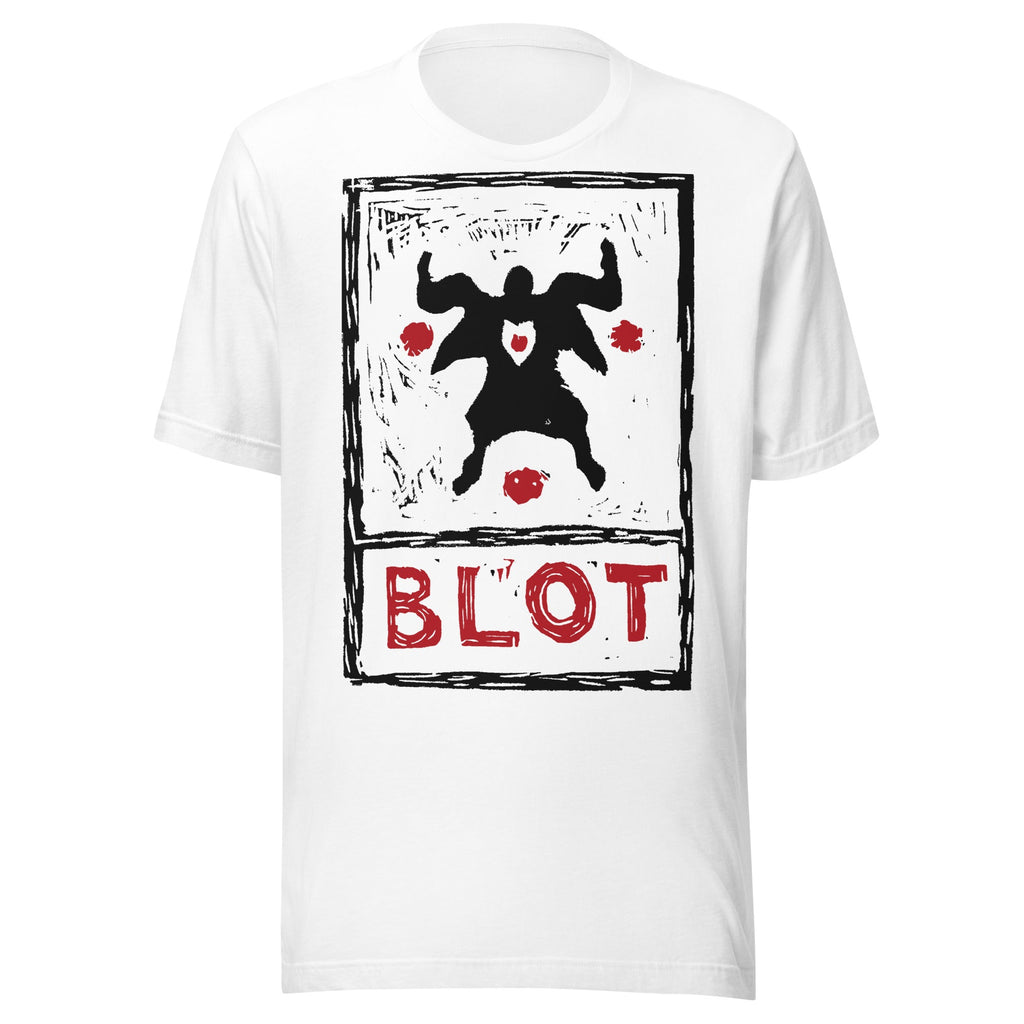 BLOT Activation Tee — Red Activation (Red on White)